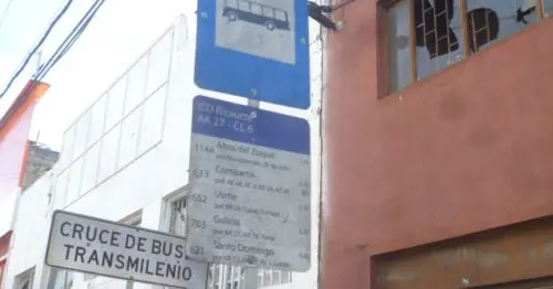 PARADERO SITP IED RICAURTE  010A00